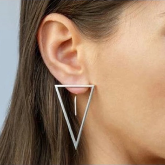 NEW!💙💎TRIANGLES! MINIMALIST MODERN!💎💙GOLDEN! - Picture 6 of 8